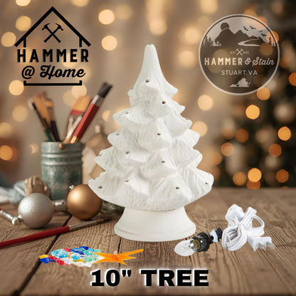 Paint Your Own Ceramic Christmas Tree Kit