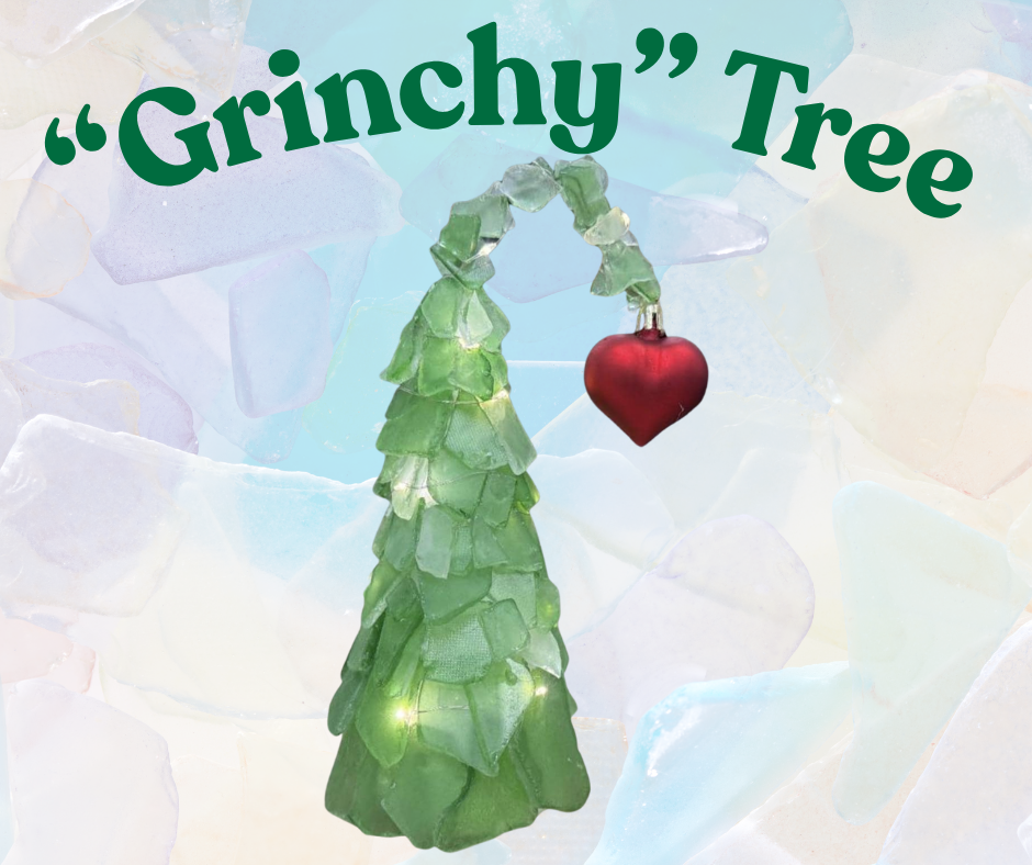 12/02/25 Handcrafted Sea Glass Trees at Spencer Penn (6pm-8pm)