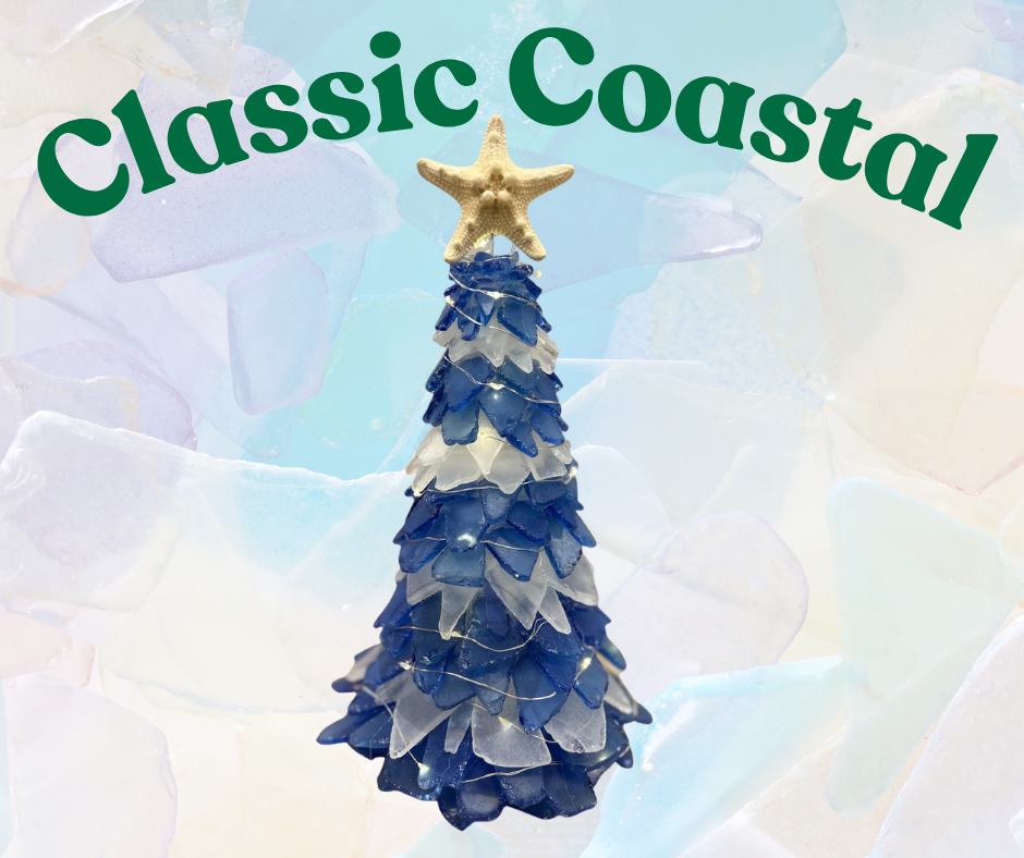 12/02/25 Handcrafted Sea Glass Trees at Spencer Penn (6pm-8pm)