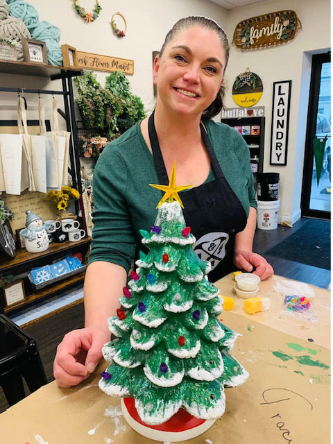 11-01-25 Lighted Ceramic Tree (2:00PM-4:00PM) AT SPENCER-PENN