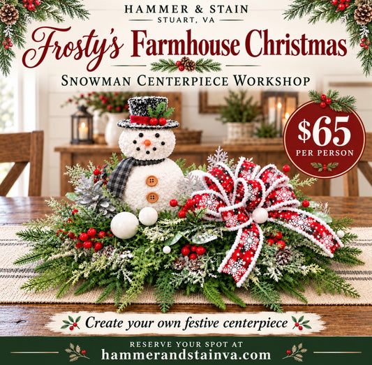 11/12/26 Frosty’s Farmhouse Centerpiece Experience 6pm