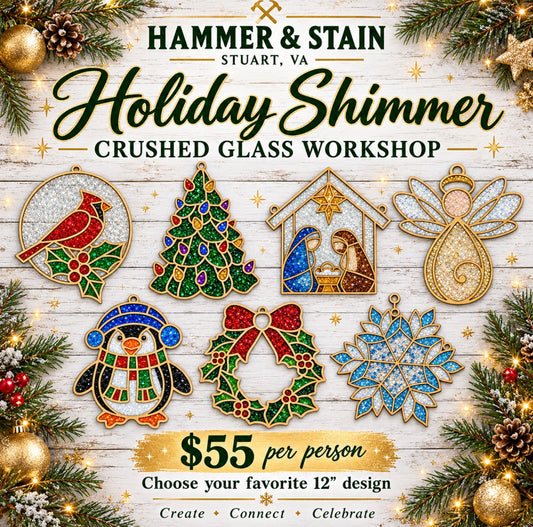 11/17/26 Holiday Shimmer: Crushed Glass Experience 6pm