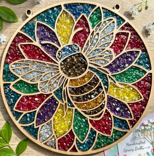 3/14/26 Crushed Glass Suncatcher Experience @ Primitive Coffee (Meadows of Dan, VA) 11am-1pm